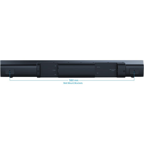 Creative Stage V2 2.1 Bluetooth Sound Bar Speaker - 80 W RMS - Black