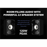 Creative SBS E2900 2.1 Bluetooth Speaker System - 60 W RMS - Black