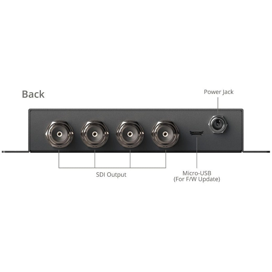 SIIG 1x8 12G SDI Distribution Amplifier - 70M