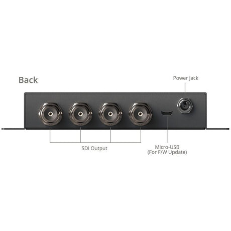 SIIG 1x8 12G SDI Distribution Amplifier - 70M