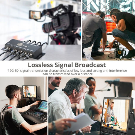 SIIG 1x8 12G SDI Distribution Amplifier - 70M