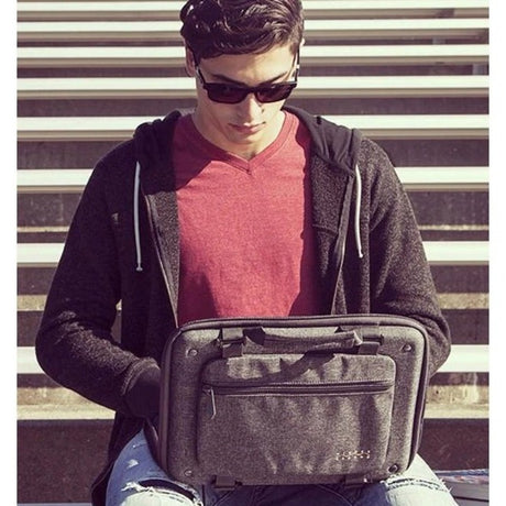 Higher Ground Shuttle 3.0 Carrying Case for 15" Notebook, Chromebook - Gray