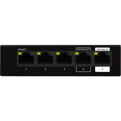 Luxul 5-Port PoE+ Powered Unmanaged Switch