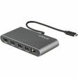 StarTech.com Thunderbolt 3 Mini Dock - Portable Dual Monitor TB3 Laptop Docking Station HDMI 4K 60Hz - 2x USB-A & GbE - 28cm (11") cable