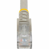 StarTech.com 10 ft. CAT6 Ethernet Cable - 10 Pack - ETL Verified - Gray CAT6 Patch Cord - Snagless RJ45 Connectors - 24 AWG - UTP