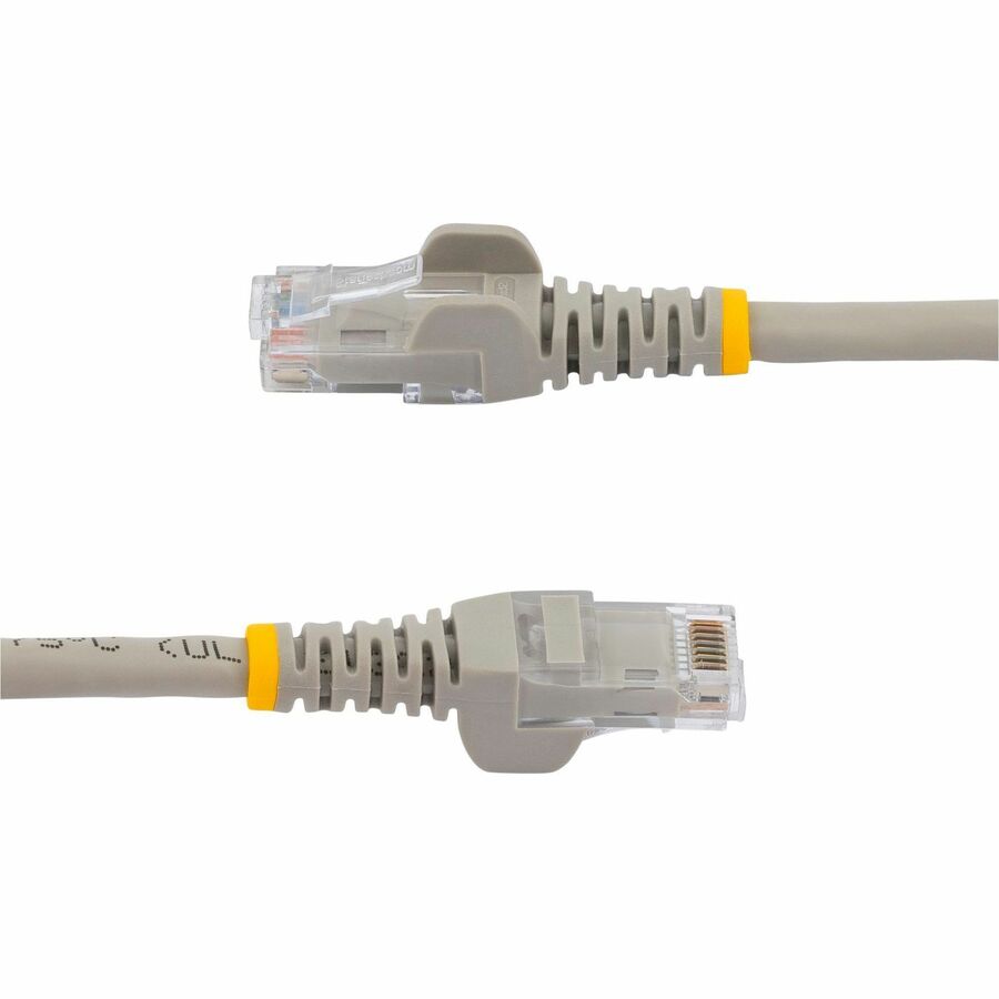 StarTech.com 3 ft. CAT6 Ethernet Cable - 10 Pack - ETL Verified - Gray CAT6 Patch Cord - Snagless RJ45 Connectors - 24 AWG - UTP
