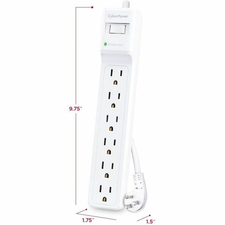 CyberPower B615 Essential 6 - Outlet Surge with 1500 J