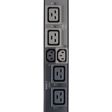 Eaton Tripp Lite Series 14.4kW 208V 3PH Monitored Per-Outlet PDU - LX Interface, Gigabit, 18 Outlets, 50A CS8365C Input, LCD, 1.8 m Cord, 0U 1.8 m Height, TAA