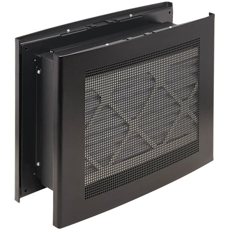 Eaton Tripp Lite Series Network Closet Through-Wall Air Duct, Built-in Filter, Black