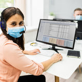 HygenX Sanitary, Disposable Gooseneck Microphone Covers with Velcro Strap - 100 Covers