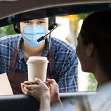 HygenX Sanitary, Disposable Gooseneck Microphone Covers with Velcro Strap - 100 Covers