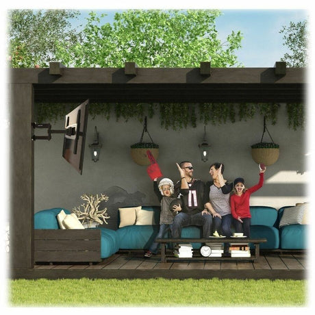Eaton Tripp Lite Series Outdoor Full-Motion TV Wall Mount with Fully Articulating Arm for 32" to 80" Flat-Screen Displays