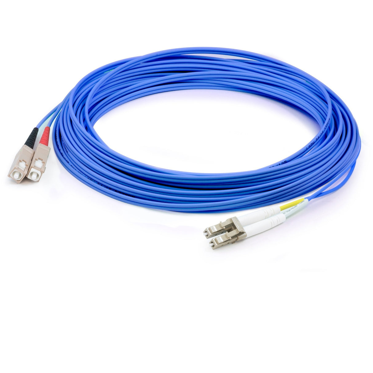 AddOn 5m SC (Male) to LC (Male) Blue OM1 Duplex PVC Fiber Patch Cable