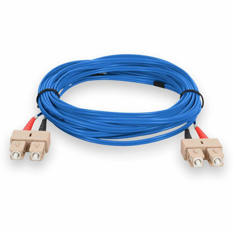 AddOn 5m SC (Male) to SC (Male) Blue OM1 Duplex PVC Fiber Patch Cable