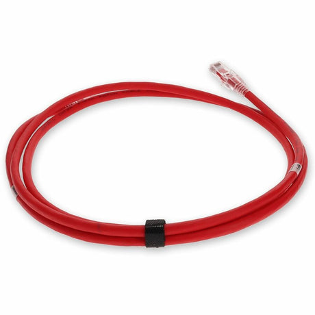 AddOn 4ft RJ-45 (Male) to RJ-45 (Male) Red Snagless Cat6A STP PVC Copper Patch Cable