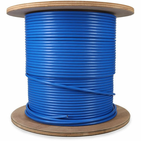 AddOn 500ft Non-Terminated Shielded Blue Cat6A STP Plenum Copper Bulk Cable