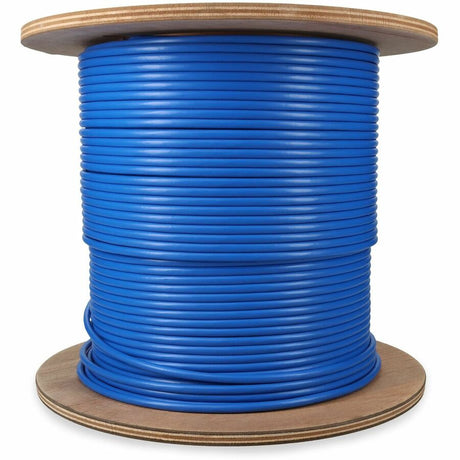 AddOn 500ft Non-Terminated Shielded Blue Cat6A STP Plenum Copper Bulk Cable
