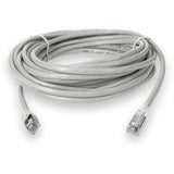 AddOn 50ft RJ-45 (Male) to RJ-45 (Male) White Cat6A STP PVC Copper Patch Cable