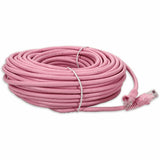 AddOn 51ft RJ-45 (Male) to RJ-45 (Male) Pink Cat6 UTP PVC Copper Patch Cable