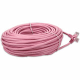 AddOn 51ft RJ-45 (Male) to RJ-45 (Male) Pink Cat6 UTP PVC Copper Patch Cable