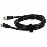 AddOn 6ft RJ-45 (Male) to RJ-45 (Male) Black Snagless Cat6A STP PVC Copper Patch Cable