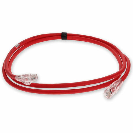 AddOn 6ft RJ-45 (Male) to RJ-45 (Male) Red Snagless Cat6A STP PVC Copper Patch Cable