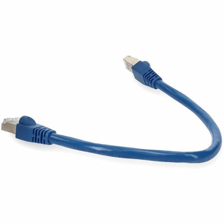 AddOn 7ft RJ-45 (Male) to RJ-45 (Male) Blue Snagless Cat6A STP PVC Copper Patch Cable