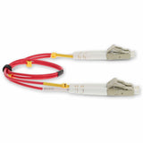 AddOn 3m LC (Male) to LC (Male) Red OM3 Duplex Plenum-Rated Fiber Patch Cable