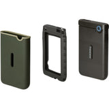 Transcend StoreJet 25M3 4 TB Portable Hard Drive - 2.5" External - Iron Gray