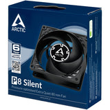 Arctic P8 Silent Pressure-optimised Extra Quiet 80 mm Fan