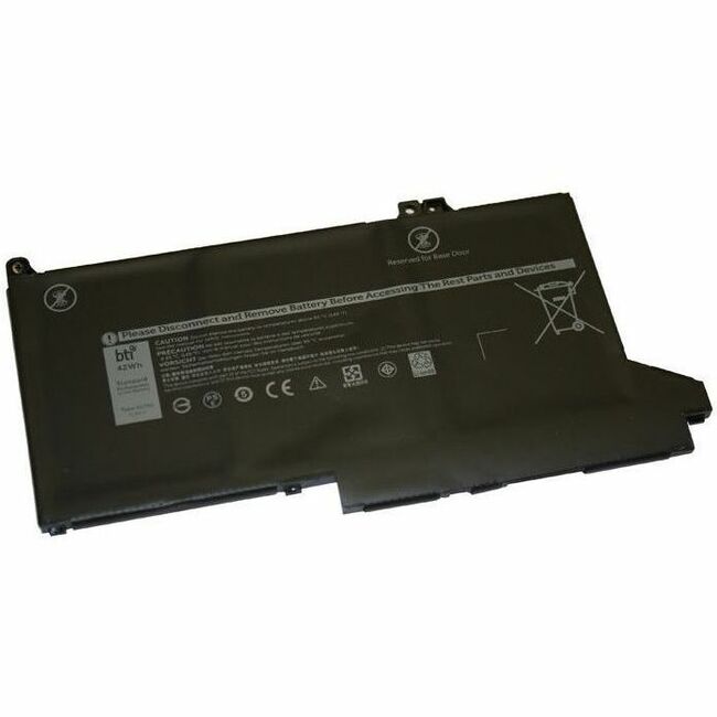 BTI 0G74G-BTI 11.4V 42WHR LI-ION BATTERY 02PFPW, 0G74G, 2PFPW