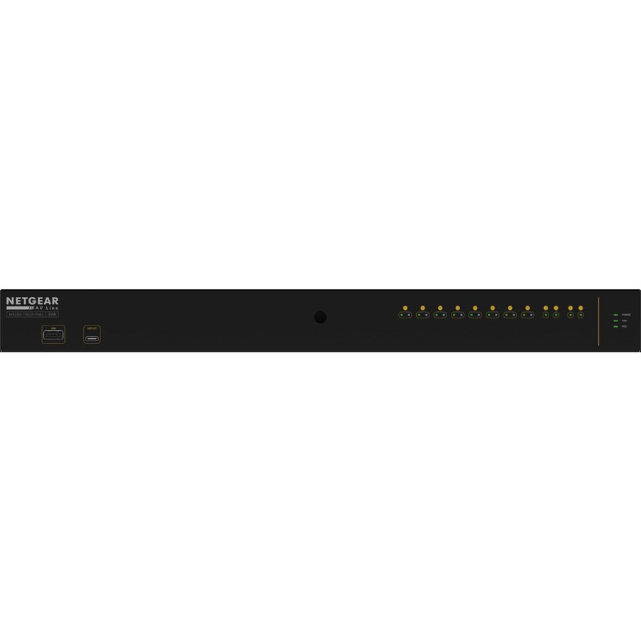 Netgear AV Line M4250-10G2F-PoE+ 8x1G PoE+ 125W 2x1G and 2xSFP Managed Switch (GSM4212P)