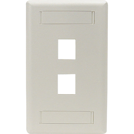 Black Box GigaStation2 2-Port Faceplate