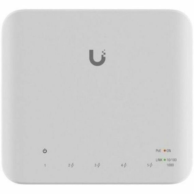 Ubiquiti Indoor/Outdoor 5-Port PoE Gigabit Switch with 802.3bt Input Power Support
