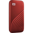 WD My Passport WDBAGF0020BRD-WESN 2 TB Portable Solid State Drive - External - Red