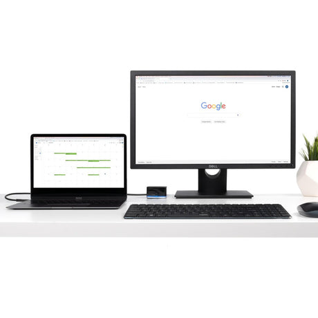 Plugable USB C Cube - Mini Docking Station, Compatible with Thunderbolt 3 Ports and Specific USB-C Systems