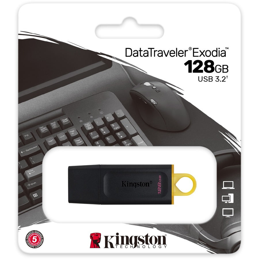 Kingston DataTraveler Exodia DTX 128GB USB 3.2 (Gen 1) Flash Drive