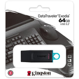 Kingston DataTraveler Exodia DTX 64GB USB 3.2 (Gen 1) Flash Drive
