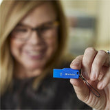 Verbatim 128GB Ergo USB 3.0 Flash Drive - Blue