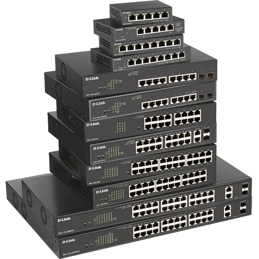 D-Link DGS-1100-08PV2 Ethernet Switch