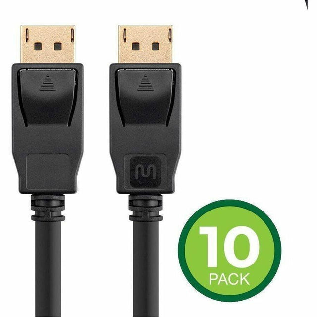 Monoprice Select Series DisplayPort 1.2a Cable 3ft (10-Pack)