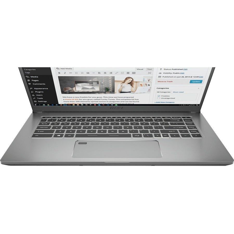 MSI Prestige 15.6 in Ultrabook Laptop Intel Core i7-1185G7 32 GB -1TB W10P