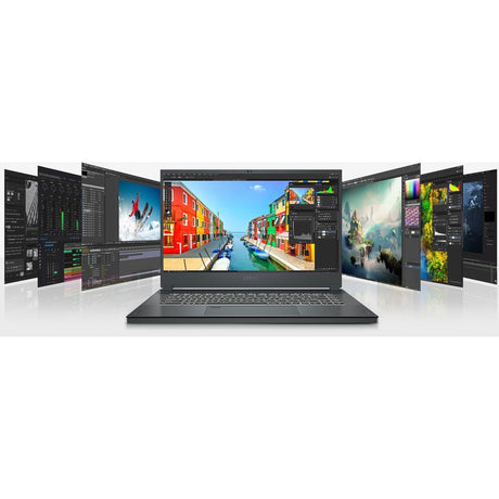 MSI Creator 15 A10SET-052 15.6" Touchscreen Notebook - Full HD - Intel Core i7 10th Gen i7-10875H - 16 GB - 1 TB SSD - Space Gray with Silver Diamond Cut