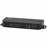 Eaton Tripp Lite Series 2-Port DisplayPort/USB KVM Switch - 4K 60 Hz, HDR, HDCP 2.2, IR, DP 1.4, USB Sharing, USB 3.0 Cables