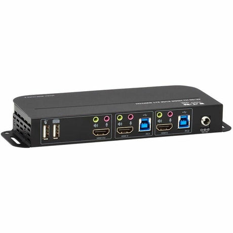Eaton Tripp Lite Series 2-Port HDMI/USB KVM Switch - 4K 60 Hz, HDR, HDCP 2.2, IR, USB Sharing, USB 3.0 Cables