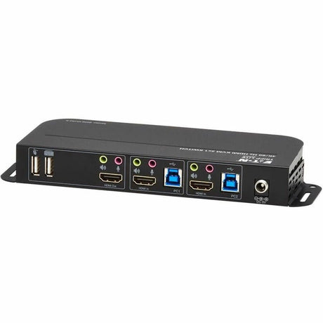 Eaton Tripp Lite Series 2-Port HDMI/USB KVM Switch - 4K 60 Hz, HDR, HDCP 2.2, IR, USB Sharing, USB 3.0 Cables