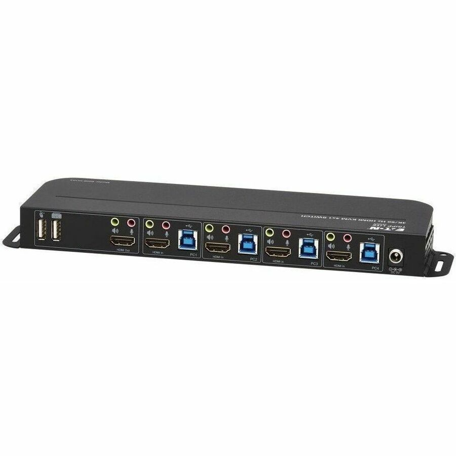 Eaton Tripp Lite Series 4-Port HDMI/USB KVM Switch - 4K 60 Hz, HDR, HDCP 2.2, IR, USB Sharing