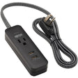 Eaton Tripp Lite Series 1-Outlet Surge Protector with 2 USB Ports (2.1A Shared) - 4 ft. Cord, 5-15P Plug, 450 Joules, Black