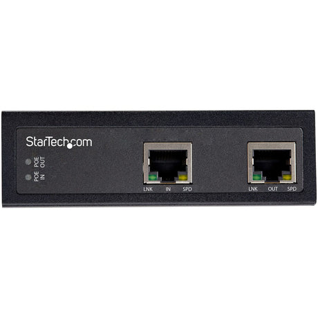 StarTech.com Industrial Gigabit PoE Extender - 60W 802.3bt PoE++ 100m/330ft - Power Over Ethernet Network Range Extender - IP-30 Hardened