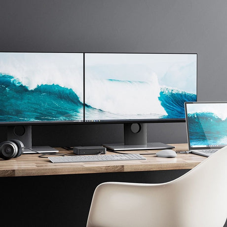 ALOGIC Universal Twin HD Docking Station with USB-C & USB-A Compatibility - Dual Display 1080p@60Hz